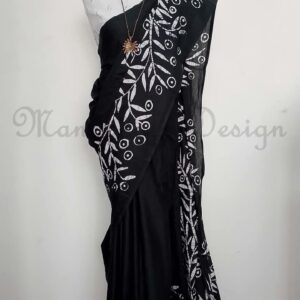 Super voil bathik saree-001